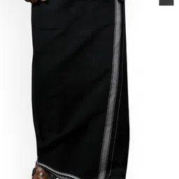 PRAKASAM COTTON Men Selection Of 2 Kerala Style Thalapathi Pure Cotton Dhotis-picture-40
