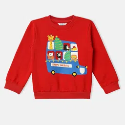 Nauti Nati Boys Printed Antimicrobial Pullover Sweatshirt-image-65