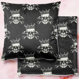 ArtzFolio Multicoloured Set of 2 Square Cushion Covers-15