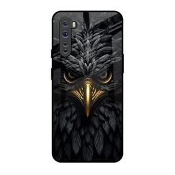 QRIOH Unisex OnePlus Nord Quirky Shockproof Glass Back Case-picture-34