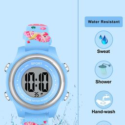 SWADESI STUFF Unisex Kids Dial & Straps Digital Multi Function Automatic Watch SDS 160 BLUE image 2