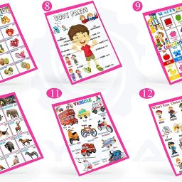 Kids Cultural Learning Toy – Fabric Pillow Book-image-65