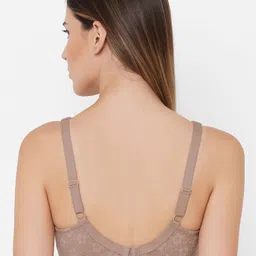 SOIE Non Padded Non-Wired Full Coverage Stretch Cotton Minimizer Bra-Pack of 2 image 3