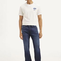 Levis Men Classic Regular Fit Mid-Rise Light Fade Stretchable Jeans-image-22