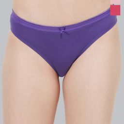 Soie Women Pack Of 3 High Rise Full Coverage Assorted Hipster Briefs-9