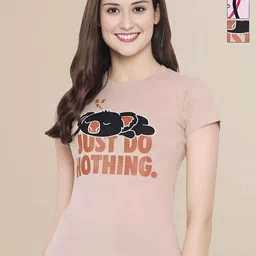 Mast & Harbour Women Pack Of 3 Typography Printed cotton T-shirt-picture-0
