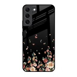 QRIOH Floral Printed Samsung Galaxy S22 Back Case Mobile Accessories-52