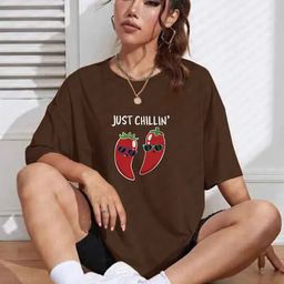TOGS & TERRE Women Typography Printed Organic Cotton T-shirt-picture-45