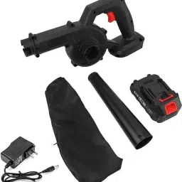 Leaf Blower Cordless- Handheld Leaf Blower Electric | 21V with 1 Pack Batteries| Forward Curved Leaf Blower-image-1