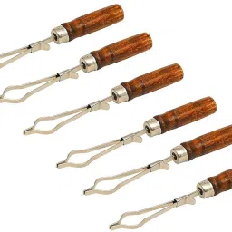 Test Tube Holder Wooden Handle for Holding Test Tubes (15mm - 25mm Diameter) Wooden Test Tube Rack-image-53