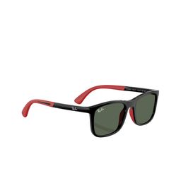 Ray-Ban Junior Kids Rectangle Sunglasses with UV Protected Lens 8056262418345-32