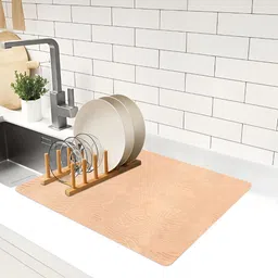 Aura Cream-Coloured Embossed Anti-Skid KitchenMat-picture-36
