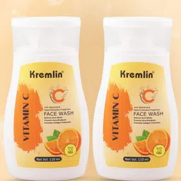 Kremlin Set Of 2 Vitamin C Intensely Hydrates Face Wash - 110 ml Each-11