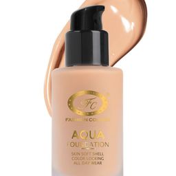 Fashion Colour Color Locking All Day Wear Aqua Foundation- 30 ml- Sun Beige 03-image-36