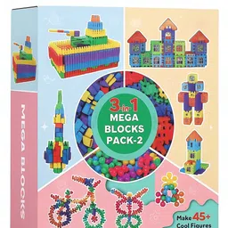 TBQ-The Baby Qoull Kids 3 in 1 Gear Blocks Puzzles Activity Toys and Games-37