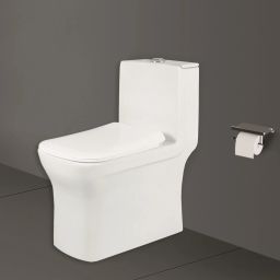 One Piece Water Closet for Toilet Bathroom Ewc S Trap 225mm / 9 Inch Battle Western Commode-26