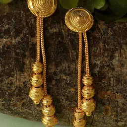 MEMOIR Gold Plated Contemporary Stud Earrings-image-74