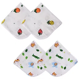 Kuber Industries Pack Of 4 Printed Cotton Towel Set-11