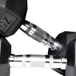 HackerX Set Of 2 Fixed Weight Dumbbell - 7.5Kg Each image 1
