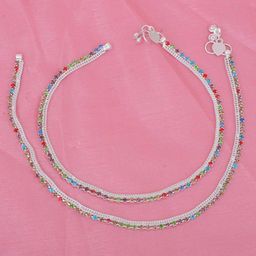 MEMOIR Silver-Plated Anklet-image-70
