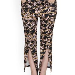 JAKANARY Women Printed Relaxed Mid-Rise Easy Wash Trousers-image-62