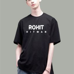 Uniplanet store Men Printed Drop-Shoulder Sleeves Raw Edge T-shirt-image-72