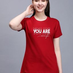 Moda Rapido Typography Printed Round Neck Cotton T-Shirt-image-53