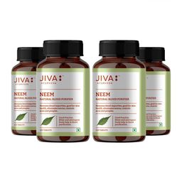Jiva Set Of 4 Neem Tablets For Impurities 120 Tablets Each-38
