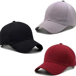 Solid, Self Design Sports/Regular Cap-image-19