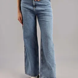 Tommy Hilfiger Women Wide Leg High-Rise Stretchable Jeans-picture-47