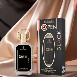 Al-Nuaim Open Black Long Lasting Eau De Parfum - 100 ml-picture-27