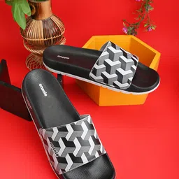 ONSOLE Men Printed Sliders-23