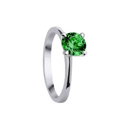 GenZcomplex Silver-Plated Brass Finger Ring-image-98