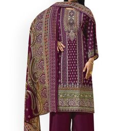 DRAVINAM Trends Embroidered Viscose Rayon Unstitched Dress Material-image-39