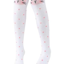 NESKA MODA Girls Knee Length Cotton Socks-image-31