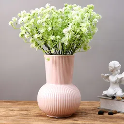 Myntra Elegant Homes White 2 Pieces Gypsophilia Babys Breath Sprays Artificial Flowers-11