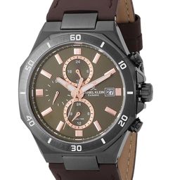 Daniel Klein Exclusive Unisex Dial & Leather Straps Analogue Watch DK.1.14003-4-image-67
