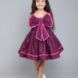 Pink Chick Colourblocked Fit & Flare Dress-picture-10