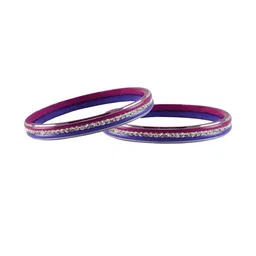 Vidhya Kangan Multi-Coloured Stainless Steel Bangles-image-61