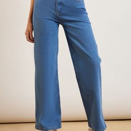DressBerry Women Classic Straight Fit High-Rise Jeans-image-60