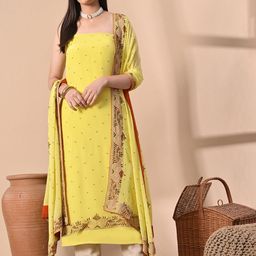 THE WEAVERS SHOP BY RAAVI Embroidered Unstitched Dress Material-image-33