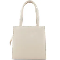 Flingo Leather Structured Handheld Bag image 4
