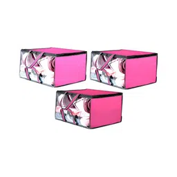 Stylista Pink Set of 3 Water Resistant Core Organisers-image-90
