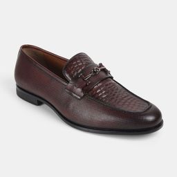 J.FONTINI Men Leather Formal Loafers-image-79