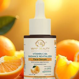 vamp beauty 5% Vitamin C Radiance Revitalizer Face Serum - 30 ml-57