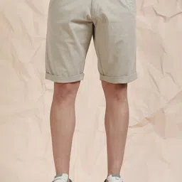 beevee Men Mid Rise Slim Fit Shorts-picture-5
