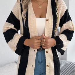 StyleCast x Revolte Women Striped Shrug-picture-18