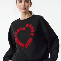 Trendyol Women Printed Sweatshirt-picture-47