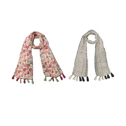 StoleVilla Floral Chiffon Stoles-picture-6