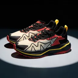 The Souled Store Men Raptors 272 Colourblocked Lightweight Sneakers-picture-3